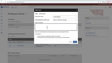 A.AC.T. Navigate: Issuing Ad Hoc Alerts