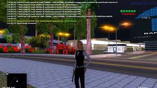 Tutorial Cara Buat Textdraw Di GTA SAMP Server Scripting TextDrawCreate TextDrawSetString Nama Waktu
