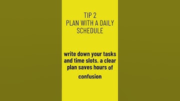 Top 5 Time Management Tips for Students ⏰ #Focus #Productivity