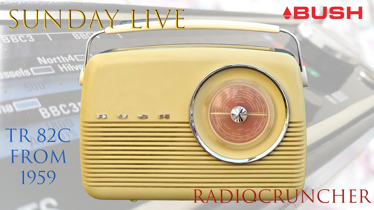 Sunday LIVE: Bush TR 82C from 1960. Might need a service? - YouTube Sunday LIVE: Bush TR 82C from 1960. Might need a service? - YouTube