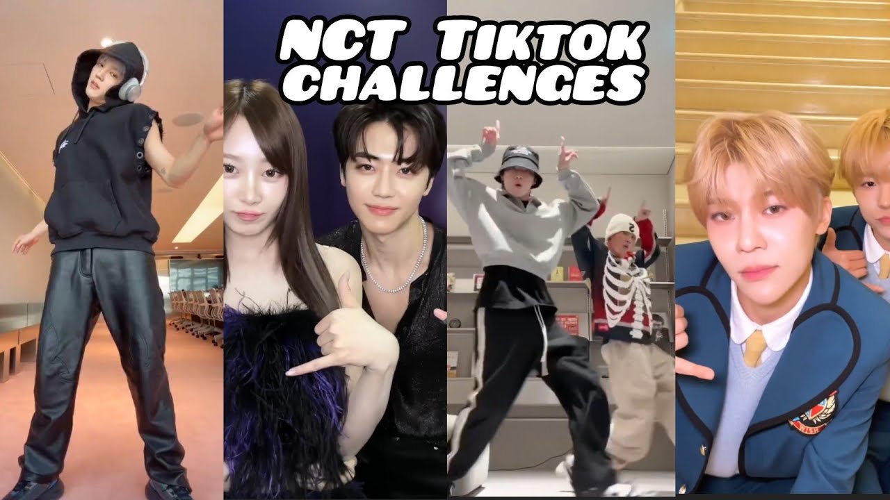 NCT Tiktok challenges  nct