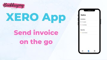 How to send an INVOICE to your client from Xero App?