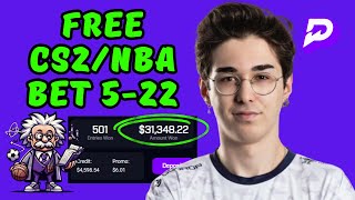 $50 to Win $500: Correlated CS2/NBA Prizepicks Slip for 5-22 🎮🏀💰