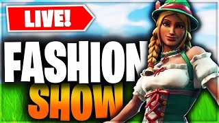 Fortnite fashion show live! skin competition |custom matchmaking