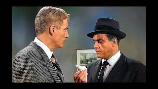 Colorized Photo of Perry Mason & Paul Drake in Season 1, Episode 13