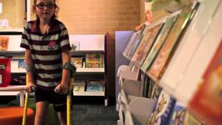 Ella Goes to School - having a disability doesn't stop Ella from having a good time at school