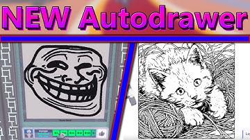 Roblox NEW Autodrawer Bot Showcase in Draw & Donate
