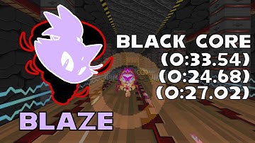 SRB2 2.10 : Black Core Zones 1-3 (1:25.24) as Blaze