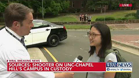 Students shaken from on-campus shooting at UNC