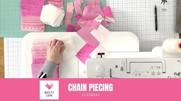 Chain piecing tutorial