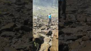 Andrea in der Gischt