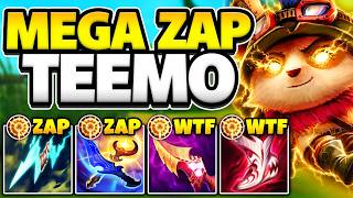 MEGA ZAP TEEMO DOES A DISTURBING AMOUNT OF DAMAGE... (THIS IS BROKEN) screenshot 4