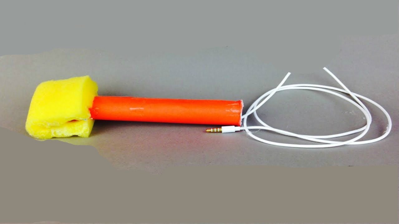 How To Make A Professional DIY Microphone At Home YouTube