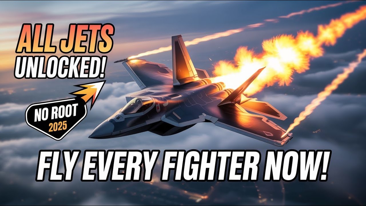 AirFighters Mod Apk 2025 All Jets Unlocked & Unlimited Fun!