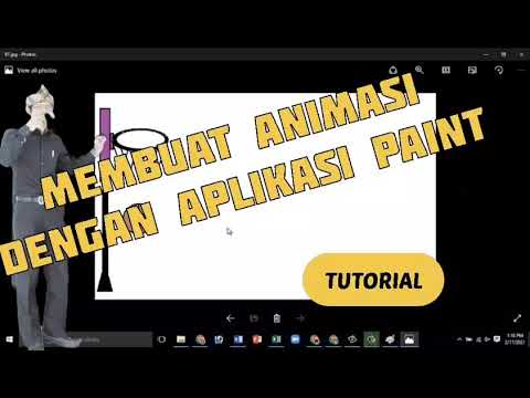 Video: Cara Membuat Animasi Di Paint