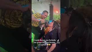 Frank Reyes le da 🥃 a Yammy en la boca 🙆🏻‍♀️😱😂 #viral #parati #frankreyes #bachata