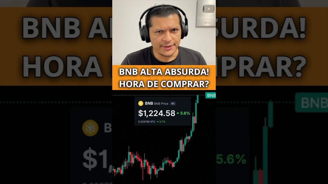 Criptomoeda BNB Vai Subir Mais? #bnb #criptomoedas #binance