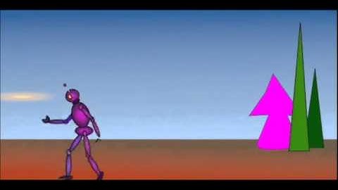 Synfig Inkscape Robot Dream2