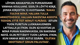 Olen purkutyöntekijä. Löysin aikakapselin, jossa oli kirje, jonka olin kirjoittanut 30 vuotta sitten