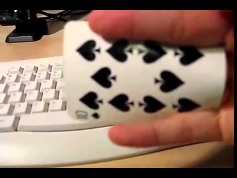 Disappearing Card Trick Tutorial - YouTube