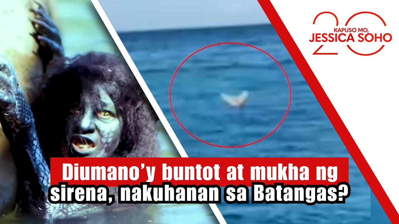 Diumano’y buntot at mukha ng sirena, nakuhanan sa Batangas? | Kapuso Mo, Jessica Soho