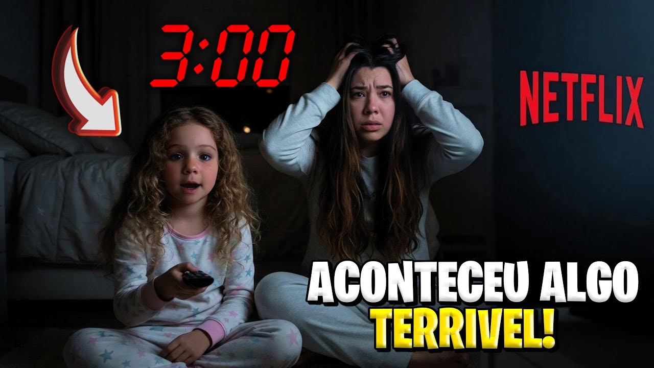 NUNCA ASSISTA NETFLIX AS 3 DA MANHÃ | *nos assistimos*
