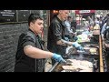 Sausages, Burgers, Marinated Chicken Dripping Sauces. London Street Food