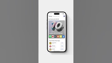 AppStore clone with zoom transition #swiftui