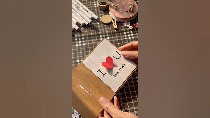 Diy Cute Gift Ideas💕#diy #handmade #diygiftcard #foryou #love thumbnail