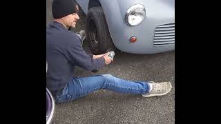 Making your car race ready at Santa Pod.