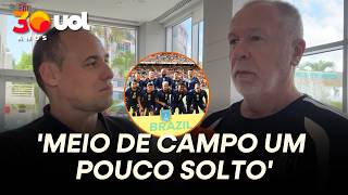 MANO MENEZES: MEIO DE CAMPO DA SELEÇÃO AINDA É UM POUCO SOLTO PARA UMA COPA DO MUNDO