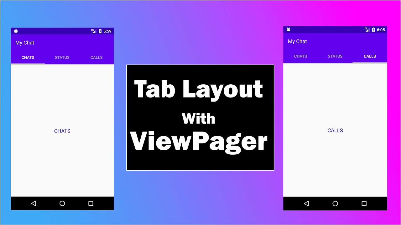 Android Tab Layout Tutorial using Viewpager and fragments || Tab Layout  Tutorial - YouTube