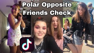 Polar Opposite Friends Check TikTok Compilation || The Soft Girl & E-Girl