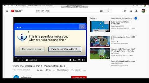 BAD VISTA! Microsoft Sam Reads Funny Windows Errors Season 1 Episode 3