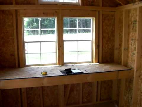 Inside of Shed - Could you live in a garden shed? - YouTube