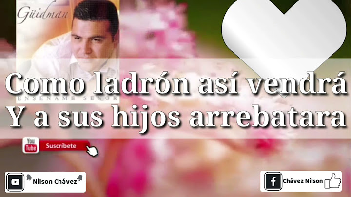 Como Ladron Guidman Camposeco (Letra)