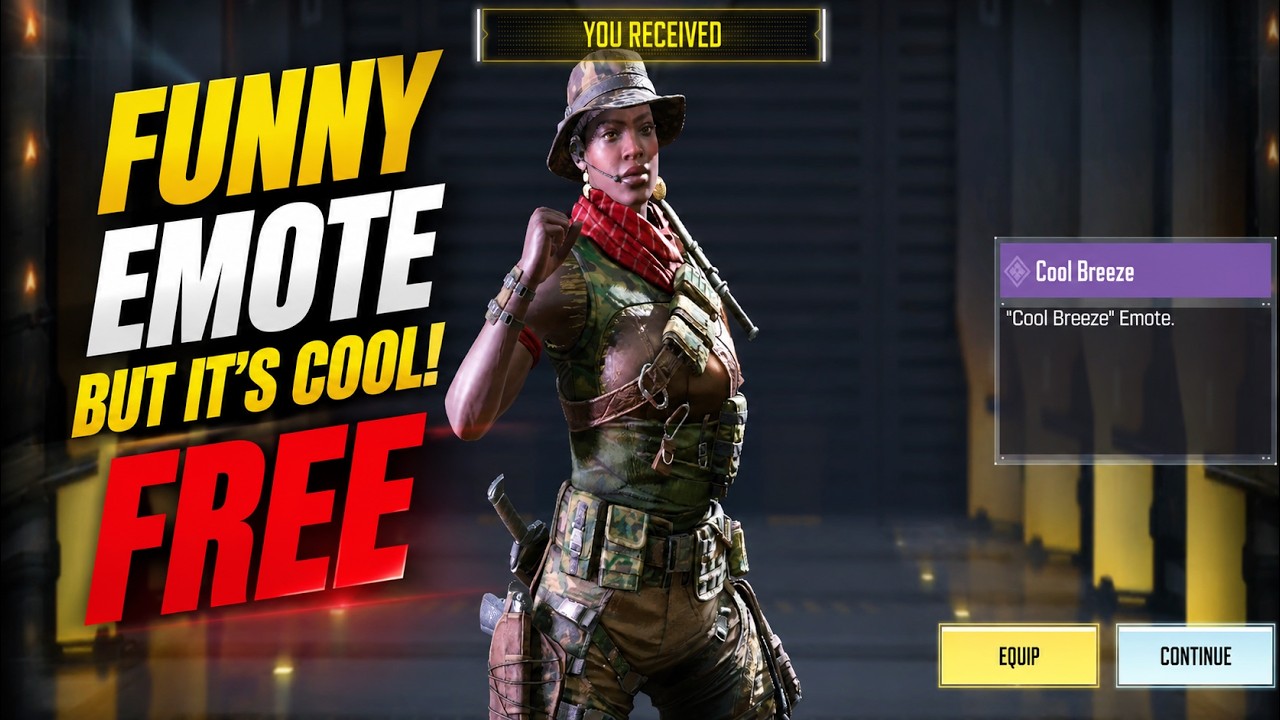 Get this Emote - Cold Breeze for FREE