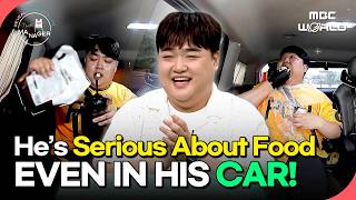 [K-STAR] He Turned His Car Into a Café for the Ultimate Foodie Routine ☕🥐 #Foodie #Mukbang