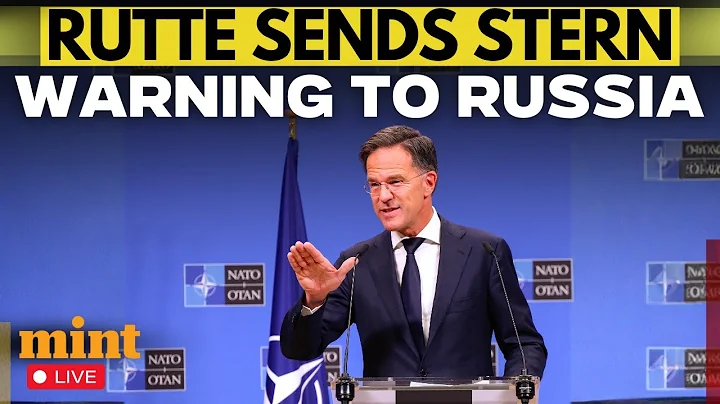 US News LIVE: Mark Rutte Holds Press Conference After NATO Foreign Ministers Meeting | Ukraine War