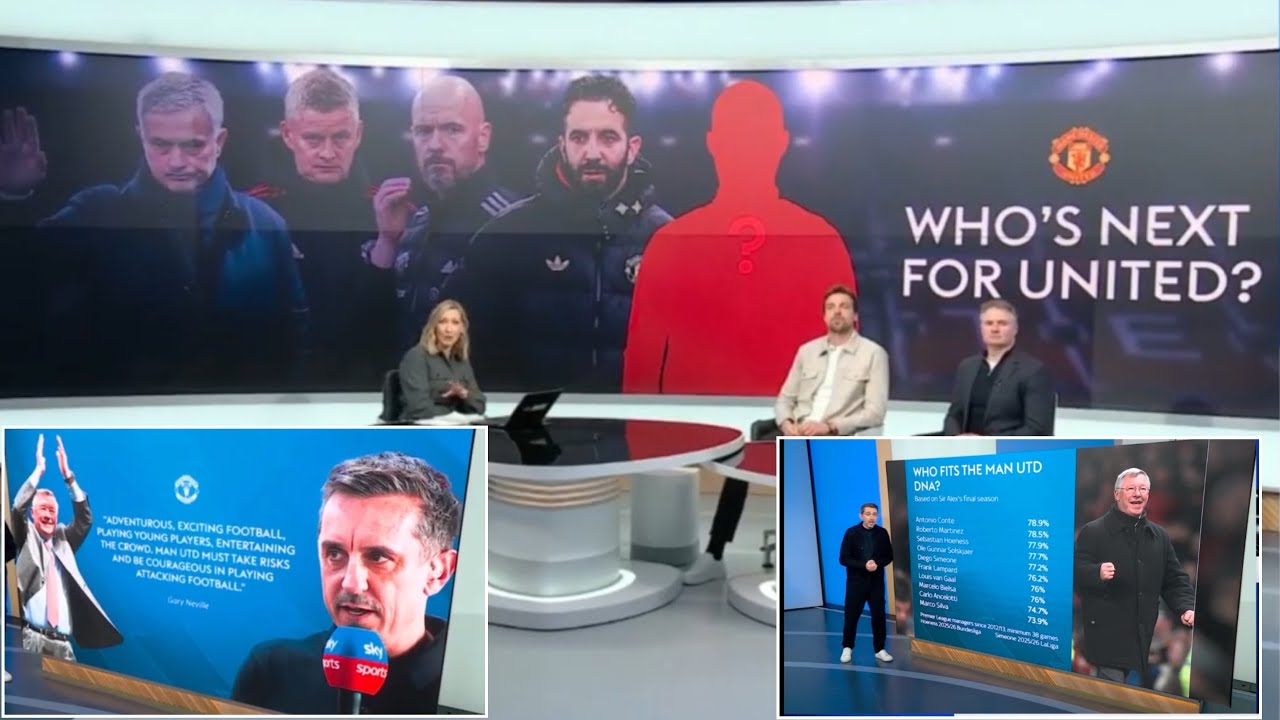 Gary Neville REACTS! Man United NEW MANAGER | Solskjaer & Carrick RETURNS | Man United vs Burnley 