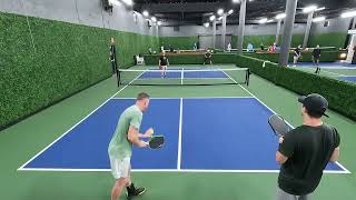 Greater Atlanta Pickleball $-ball @ Painted Pickle ~ Whitlow, Kosasi -vs- Crew, Allen / Rd 6