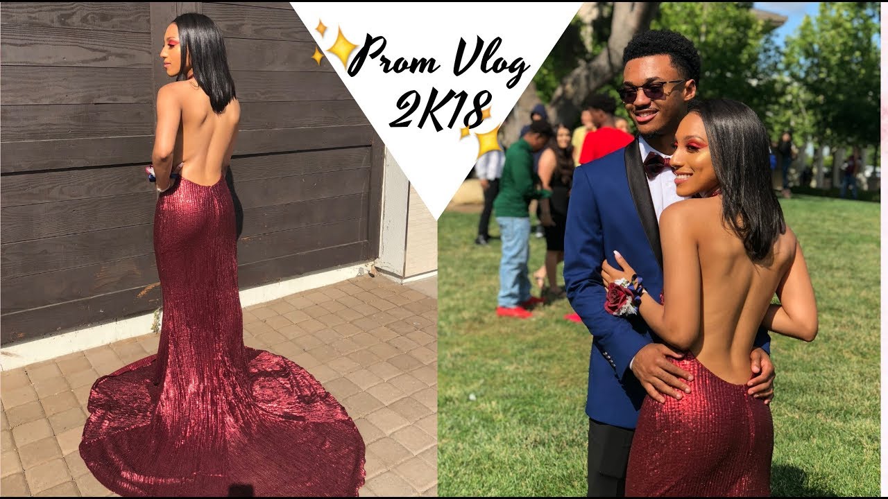 SENIOR PROM VLOG 2K18 🔥💃🏾 - YouTube