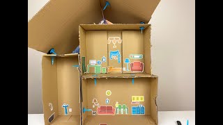 Makedo ile Bebek Evini Kendin Yap | DIY Doll House with Makedo