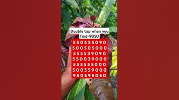 Double tap when you find-9050 #shorts #quiz #puzzle