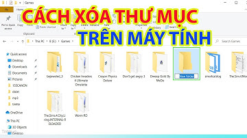 Cách Xóa Thư Mục Trên Máy Tính