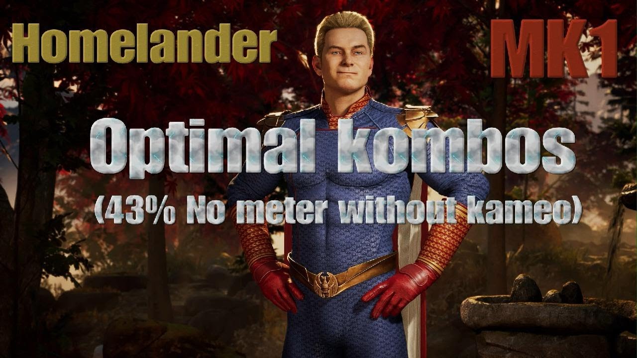 Mortal Kombat 1 - Homelander Optimal kombos