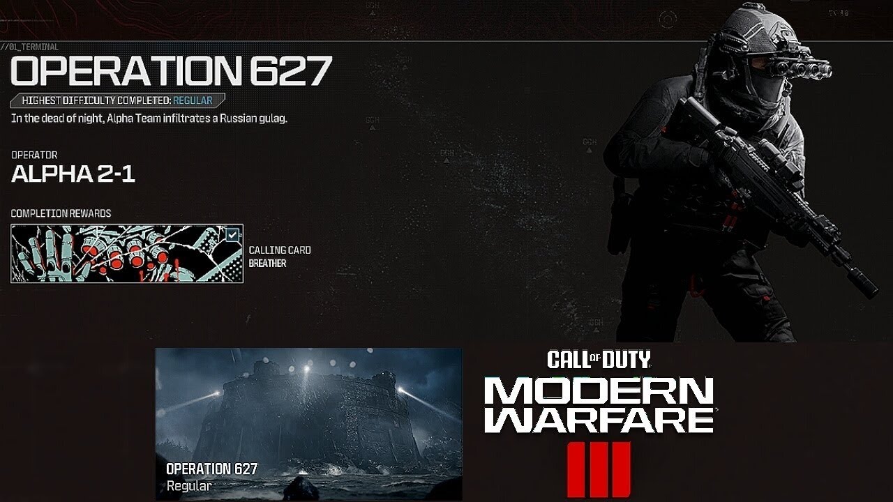 Modern Warfare 3 Campaign - Operation 627 - YouTube