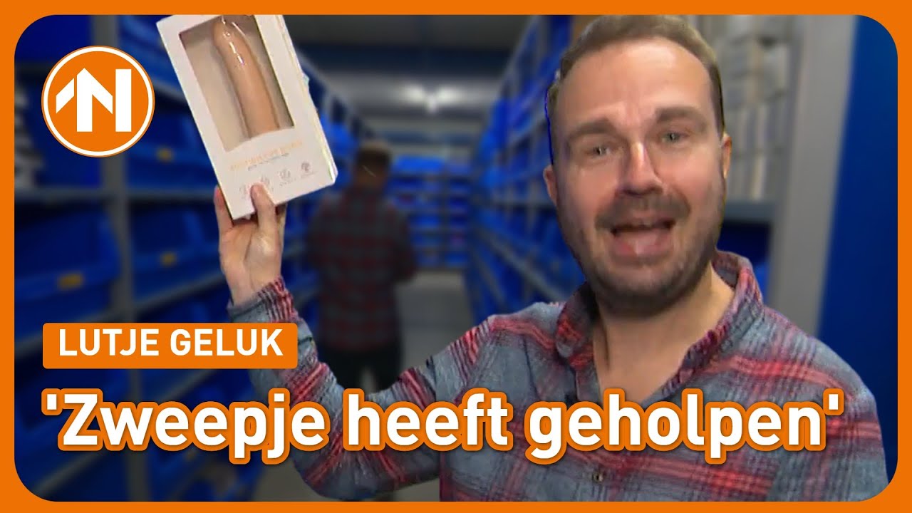 Elwin aan de bak bij Easytoys voor Lutje Geluk