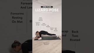 How to do: LIZARD POSE (UTTHAN PRISTHASANA) #yoga #lizardpose #yogapose #yogaposes #yogalove #fit