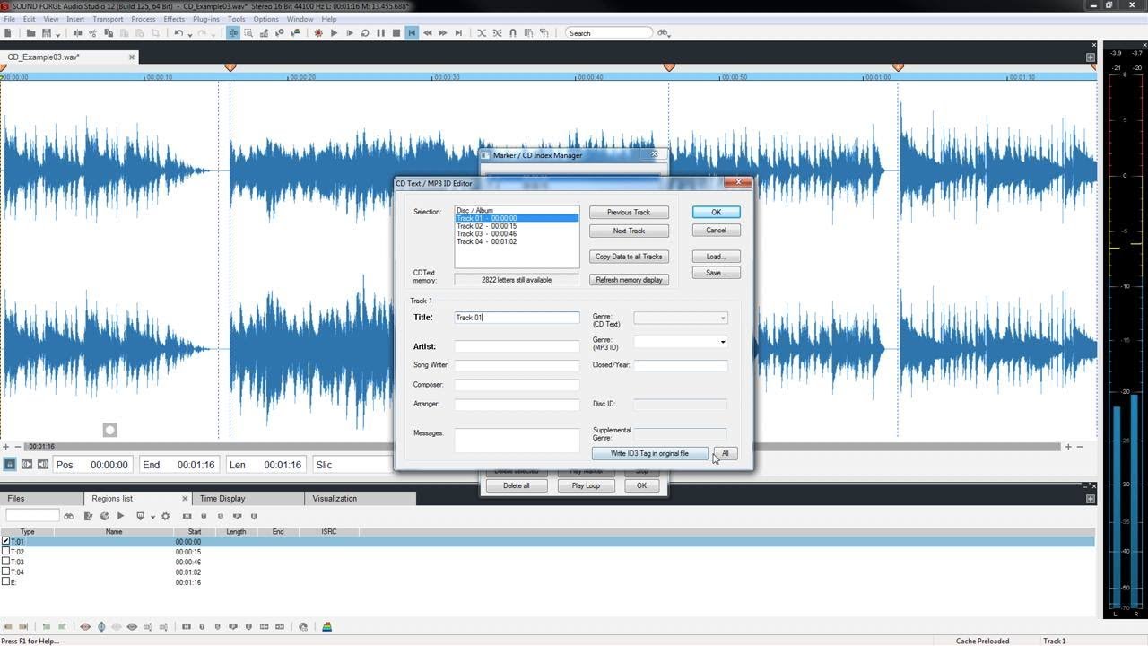reduce echo with sony sound forge audio studio 9.0